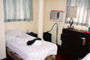 A typical room at the guest house